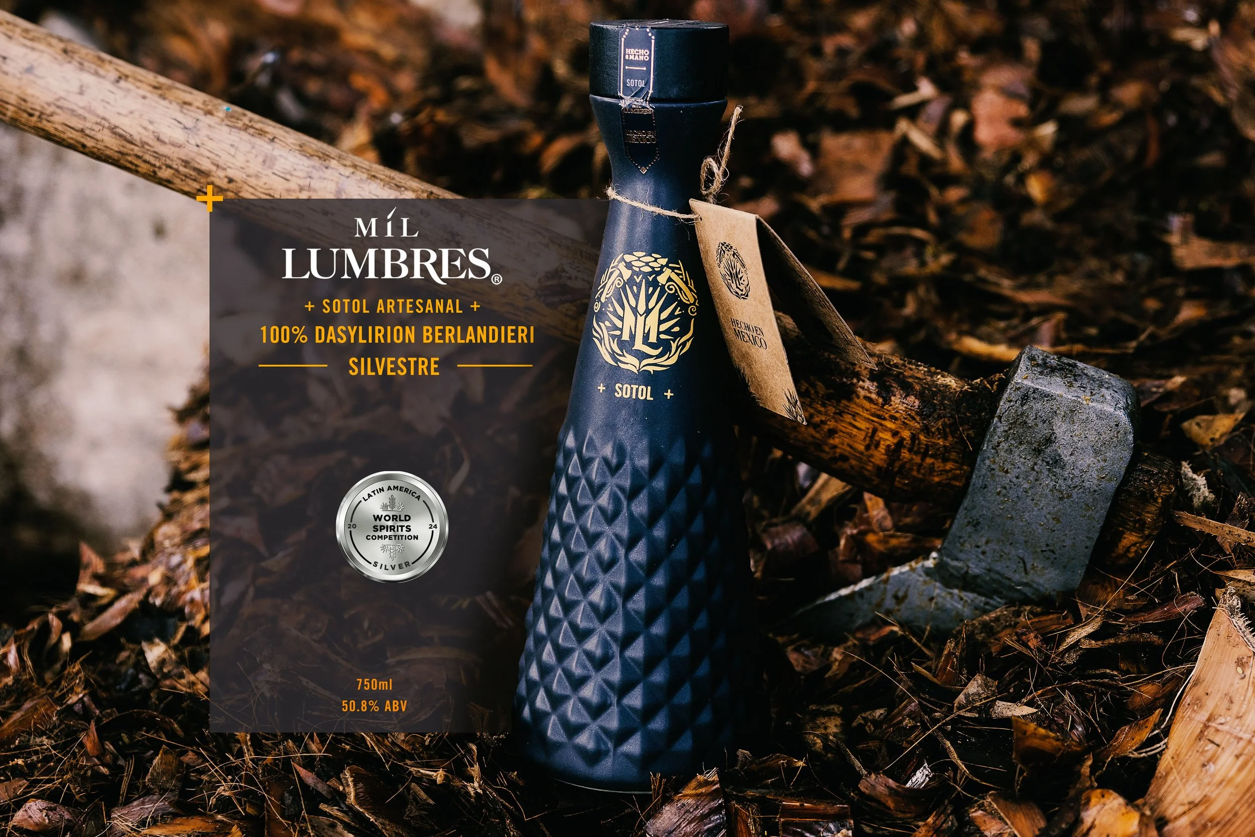 Sotol, Berlandieri, Mil Lumbres, Durango, Mezcal, artesanal