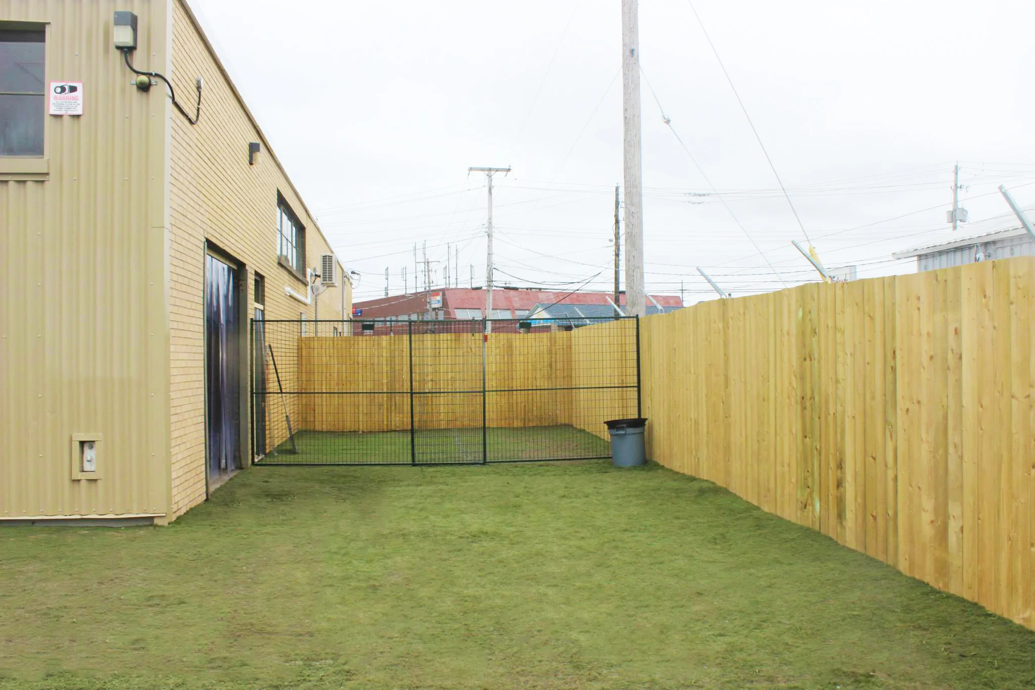 Outdoor play area at our Lady Hammond Road location