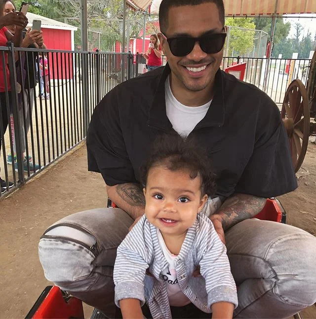 Happy Father&rsquo;s Day, Doug Hall.  Gia&rsquo;s poppa has already taught her to dance, to laugh, to sing, to try, to love, to shoot a basketball... Our girl will be learning from you for her whole life. She could not have a better Daddy. We are bot