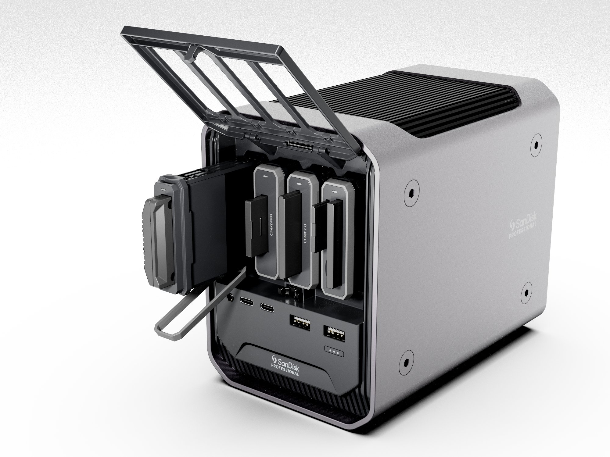 SanDisc drive array for Marketing team