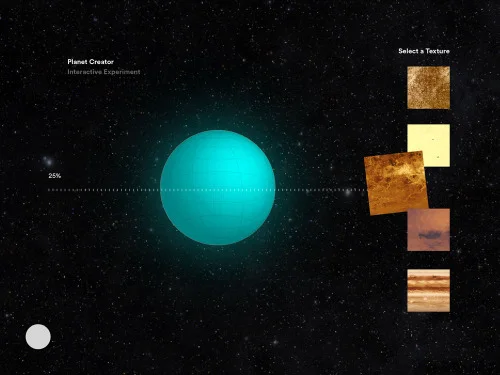 Planet Editor mock-up. Ronald Viernes.