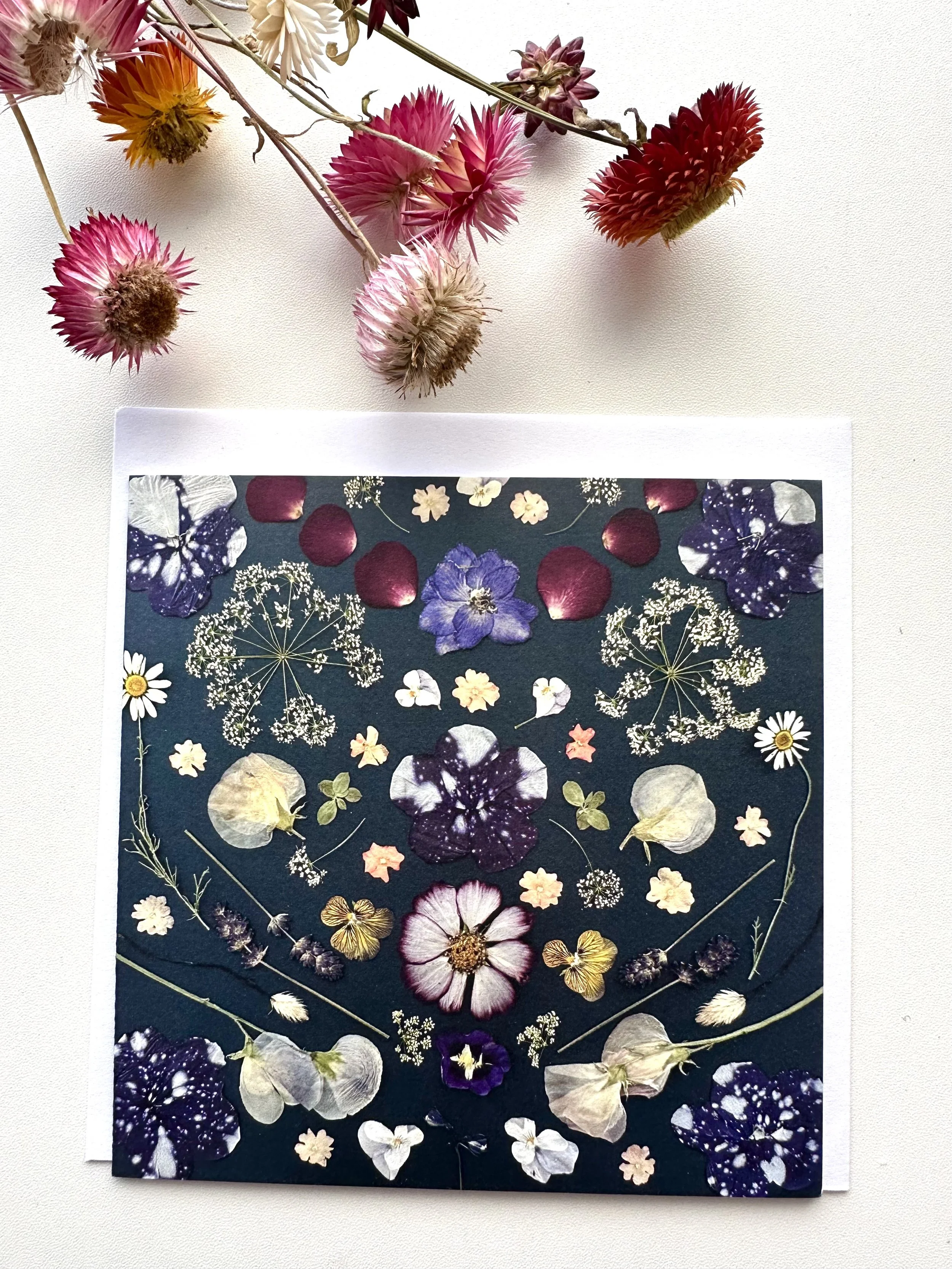 echoes of a moon garden notecard