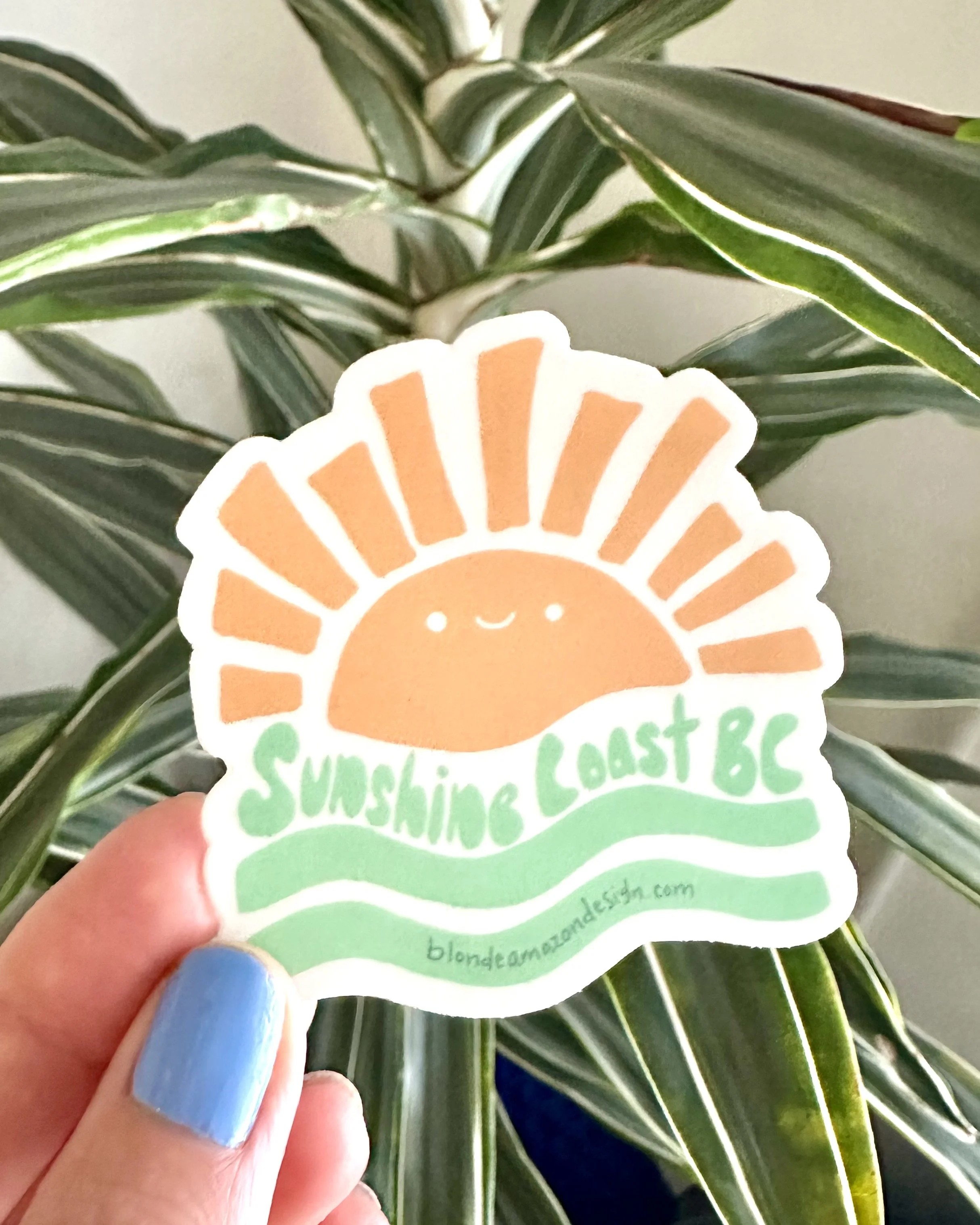 sunshine coast vinyl sticker