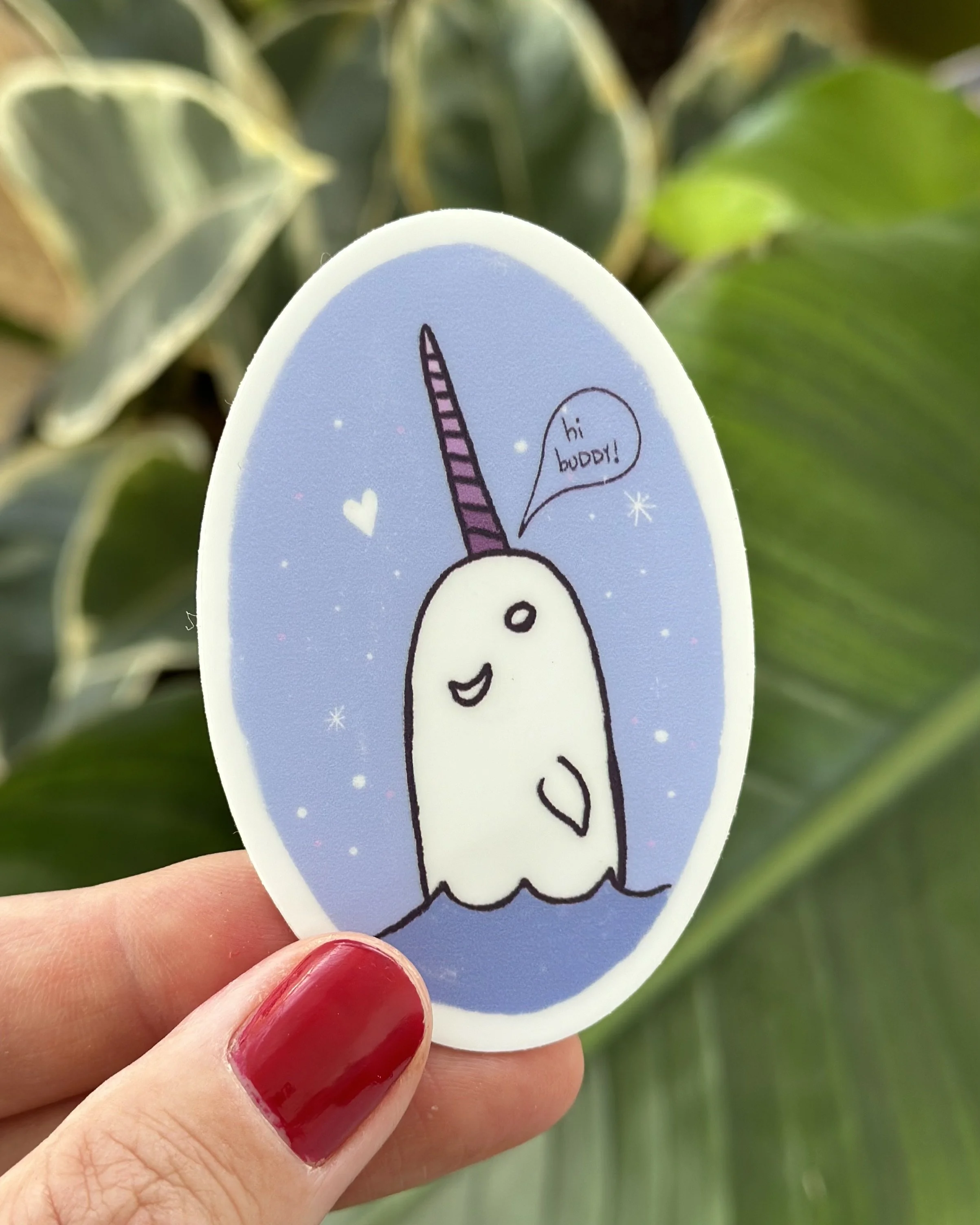 narwhal sticker