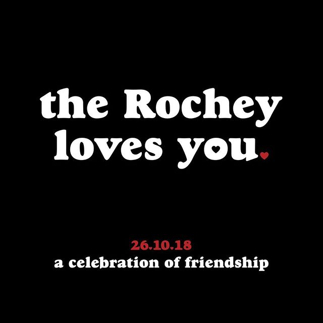 TOMORROW NIGHT LEGENDS! @tellyourfriendsyoulovethem &amp; @therochey with love from @younghenrys &amp; @tequilatromba are throwing a Celebration of Friendship
❤️❤️❤️
Come down to the Rochester Hotel for a night of love, beers, high fives &amp; music.
