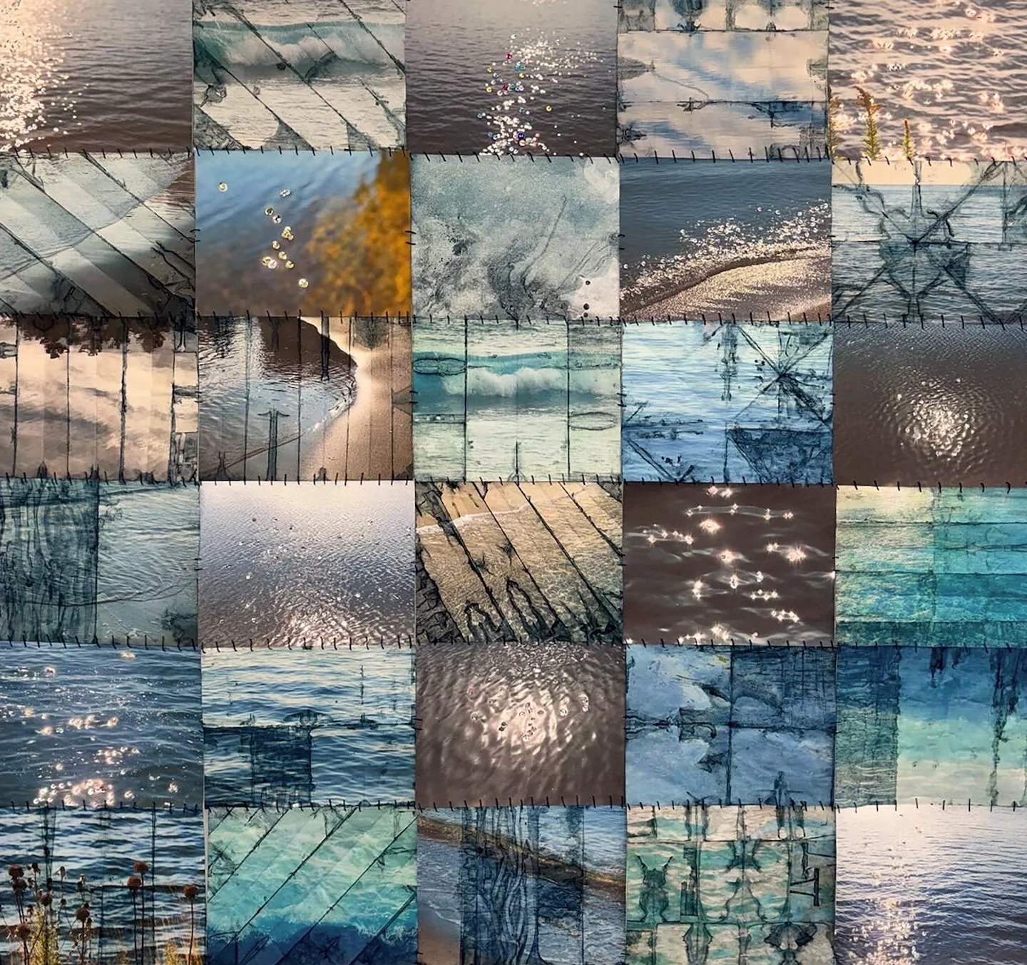 Bodies of Water Quilt from Around the World #2, 2026