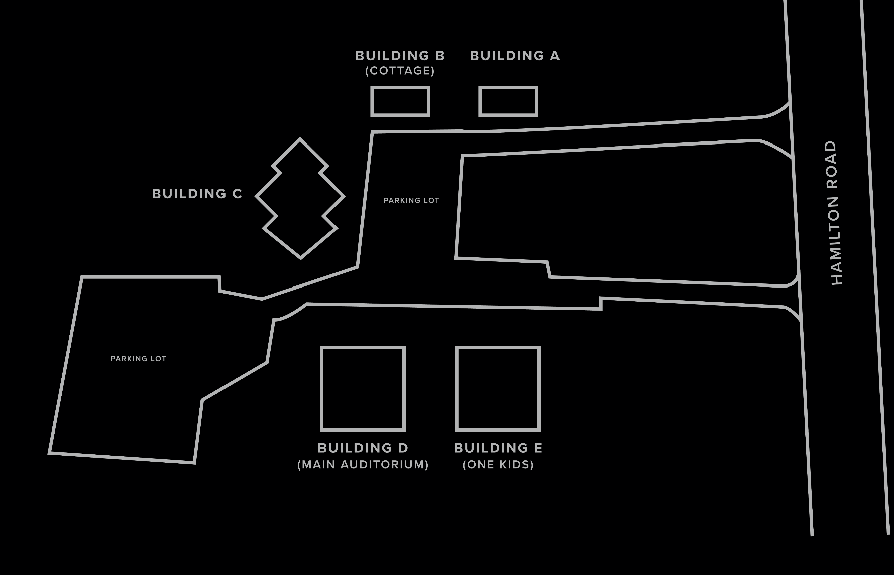 LOCATION: Growth Track will take place in Building A. When you leave the auditorium, just walk across the parking lot and in the front doors! It will be clearly marked with signs as well. CHILDCARE: If you would like to take advantage of the childcare we have available simply walk back to Building E, let the One Kids' hosts know and they will move your child or children to Kids Hub. It is a fun, comfortable environment for them to enjoy while you are in Growth Track!