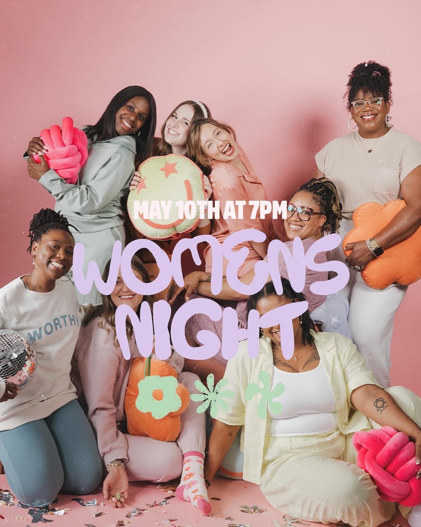 💞 CALLING ALL THE LADIES 💞

Women&rsquo;s Night 2024 is back in just a few weeks! Grab the best women in your life for a night of fun, relaxation, live music and community! Here&rsquo;s what&rsquo;s happening: 

✨ Hair Bar 
✨ DIY Activities 
✨ Game