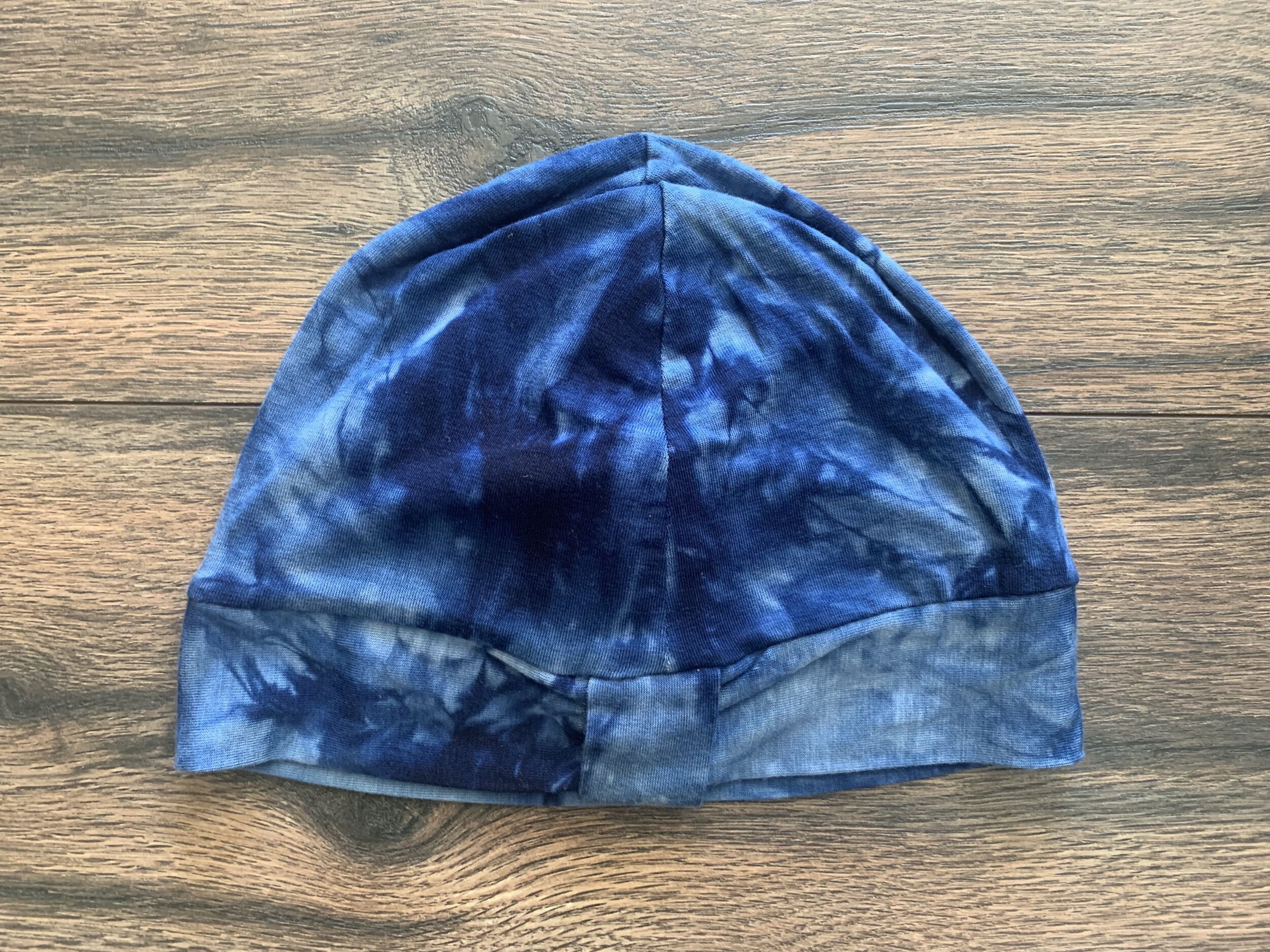Blue tie-dye 