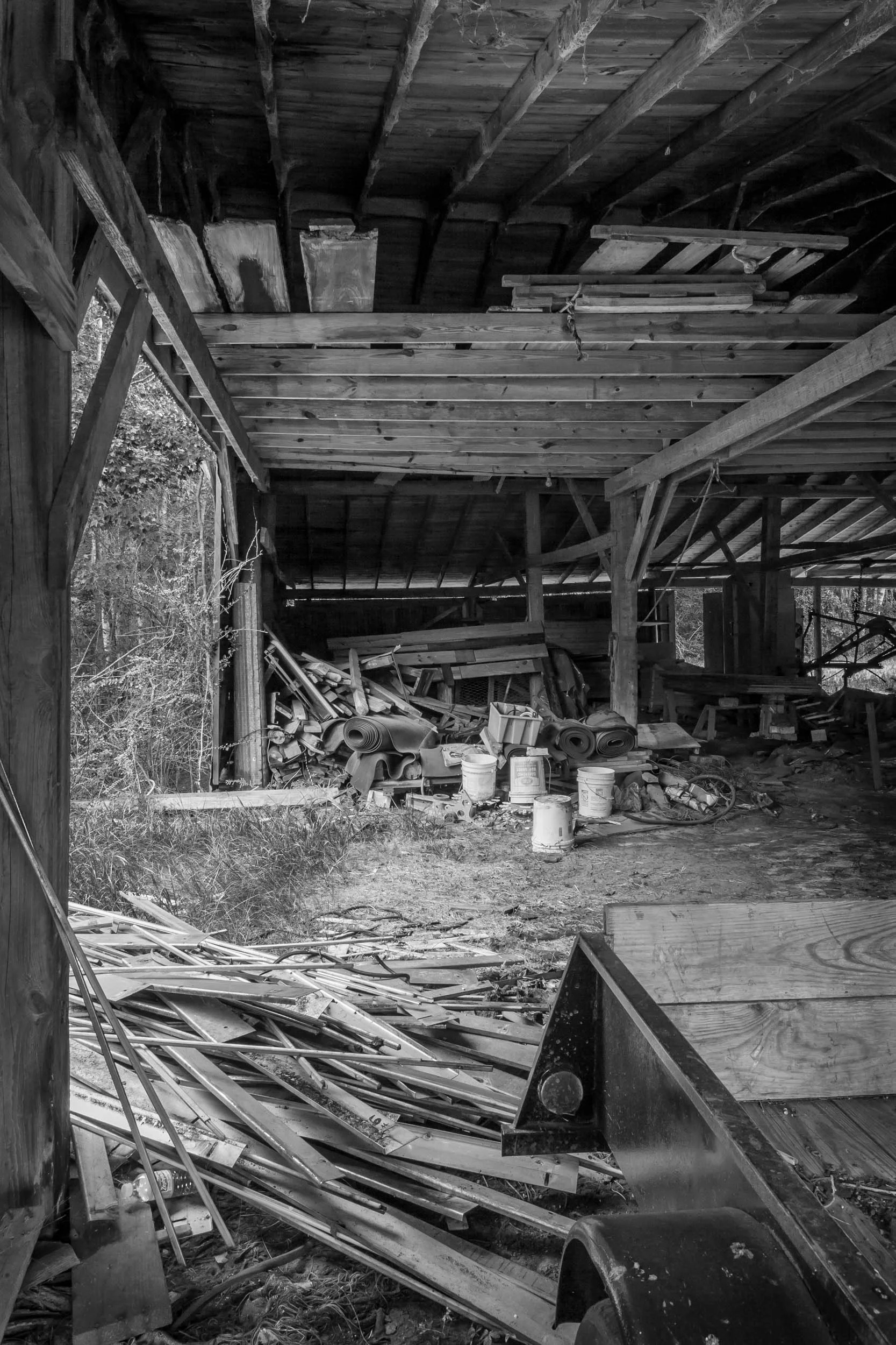 Westside of Barn