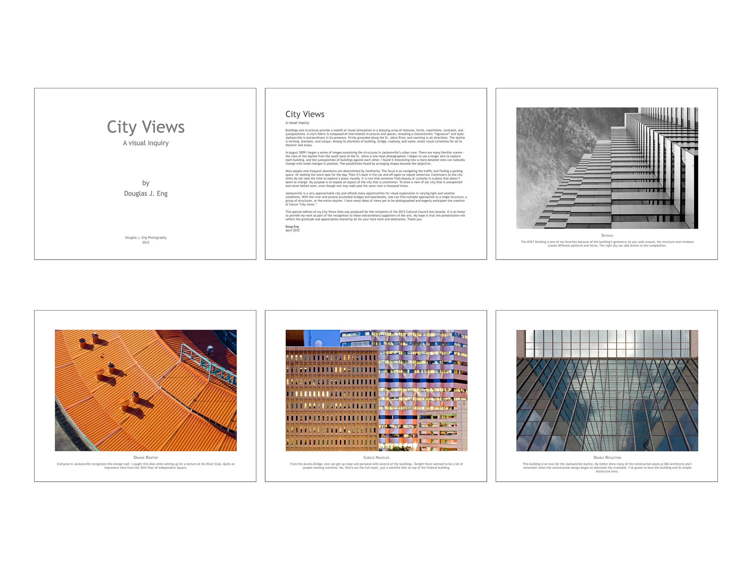 Art Award - folio pages