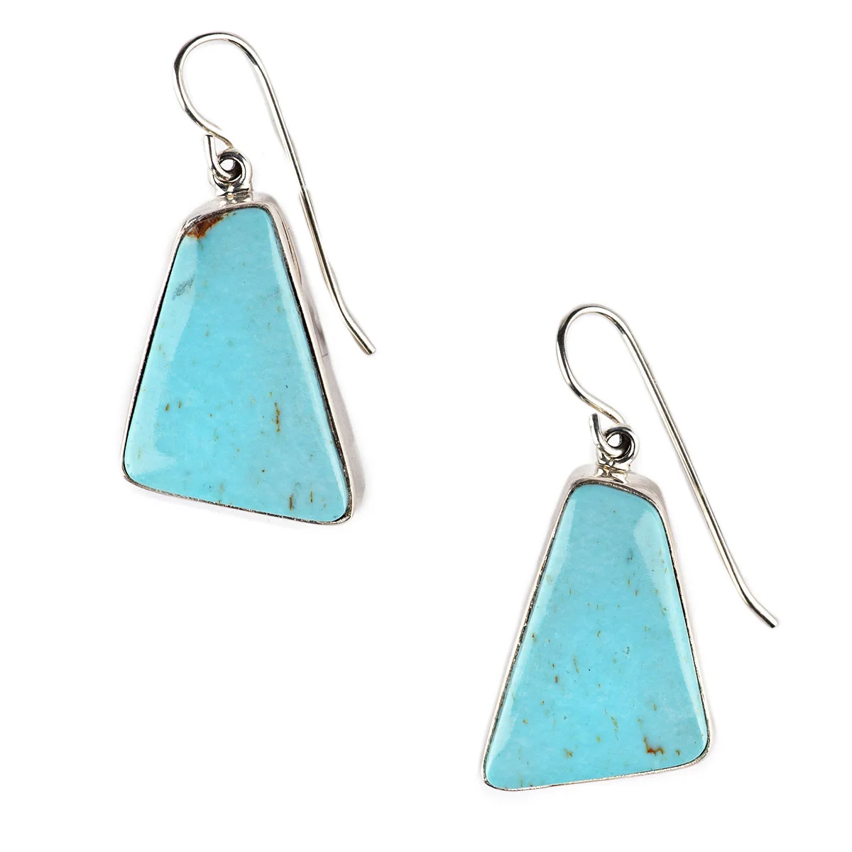 Peyote Bird Designs - Turquoise Mountain Earrings