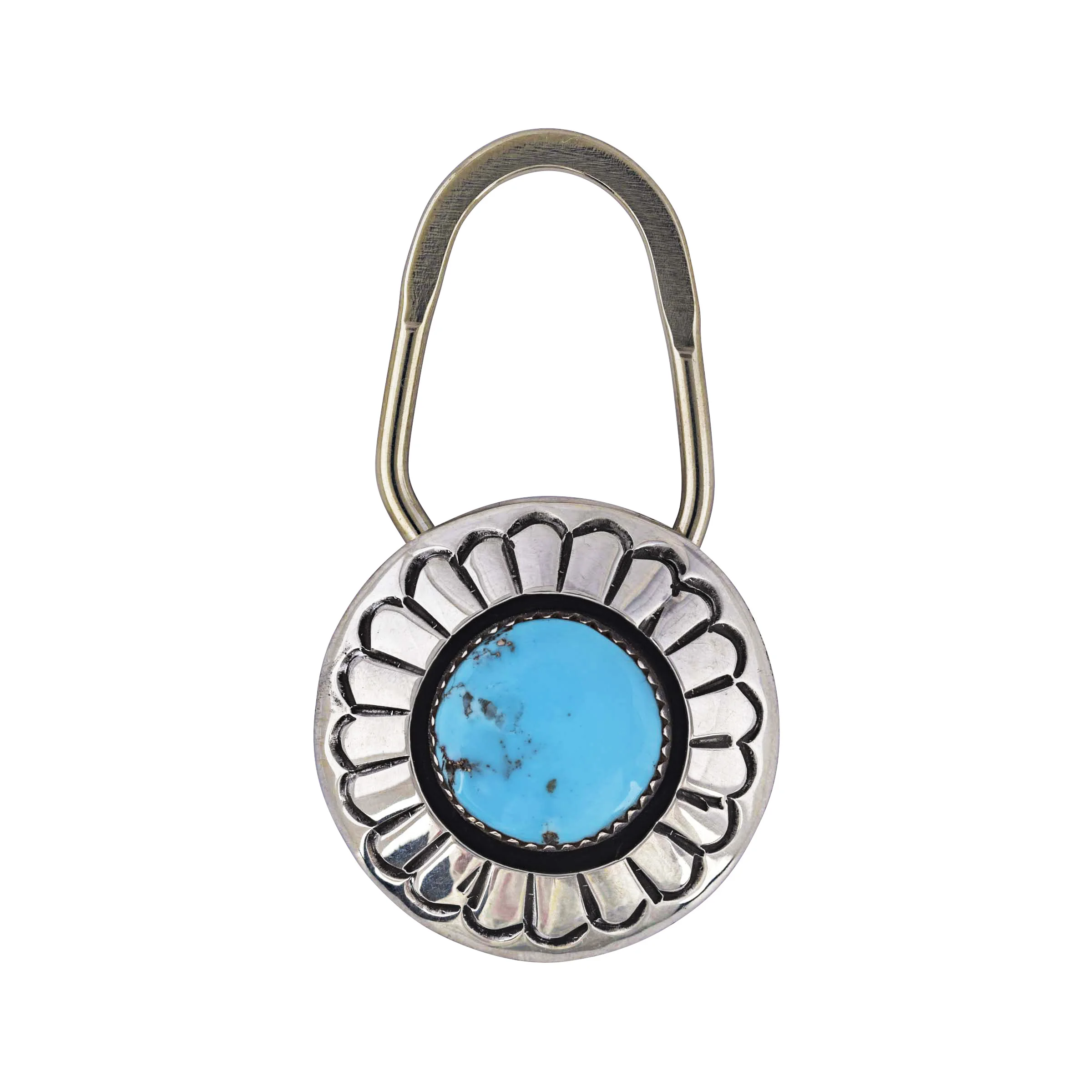 peyote bird - Gene Jackson Turquoise Keychain