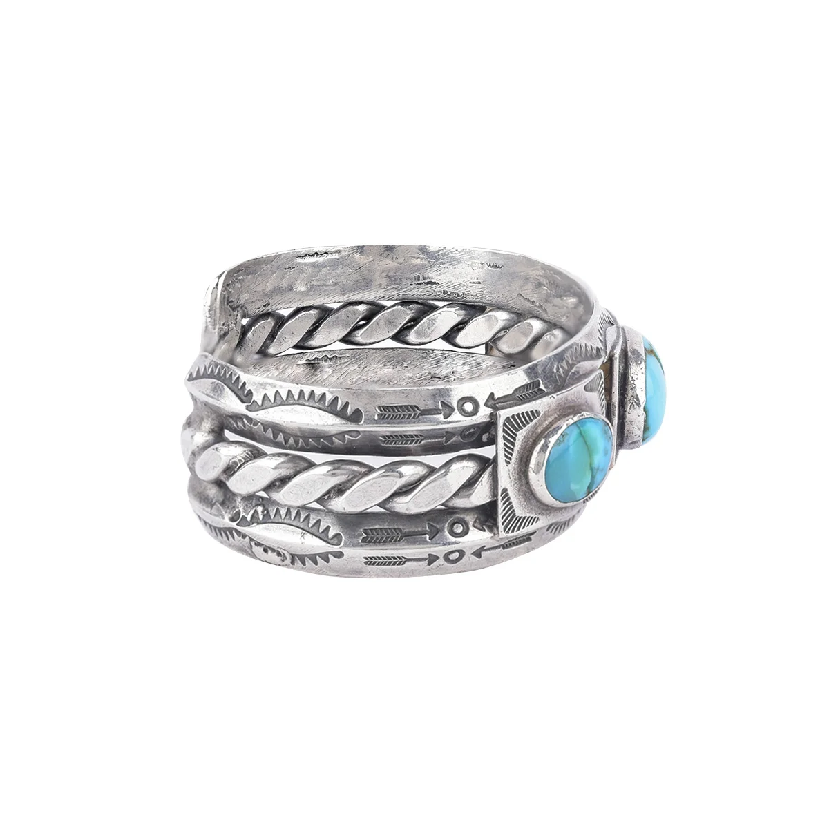 peyote bird - 1930's Morenci Cuff