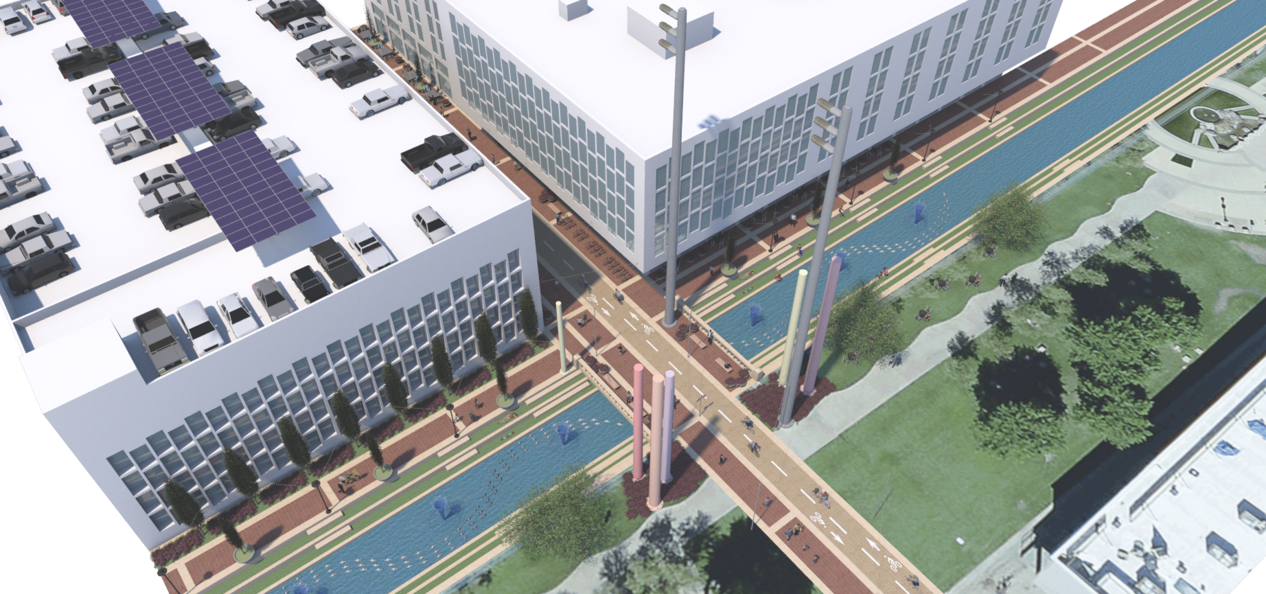 Gilbert_1a - Paseo With Canal - Aerial Looking NE.png