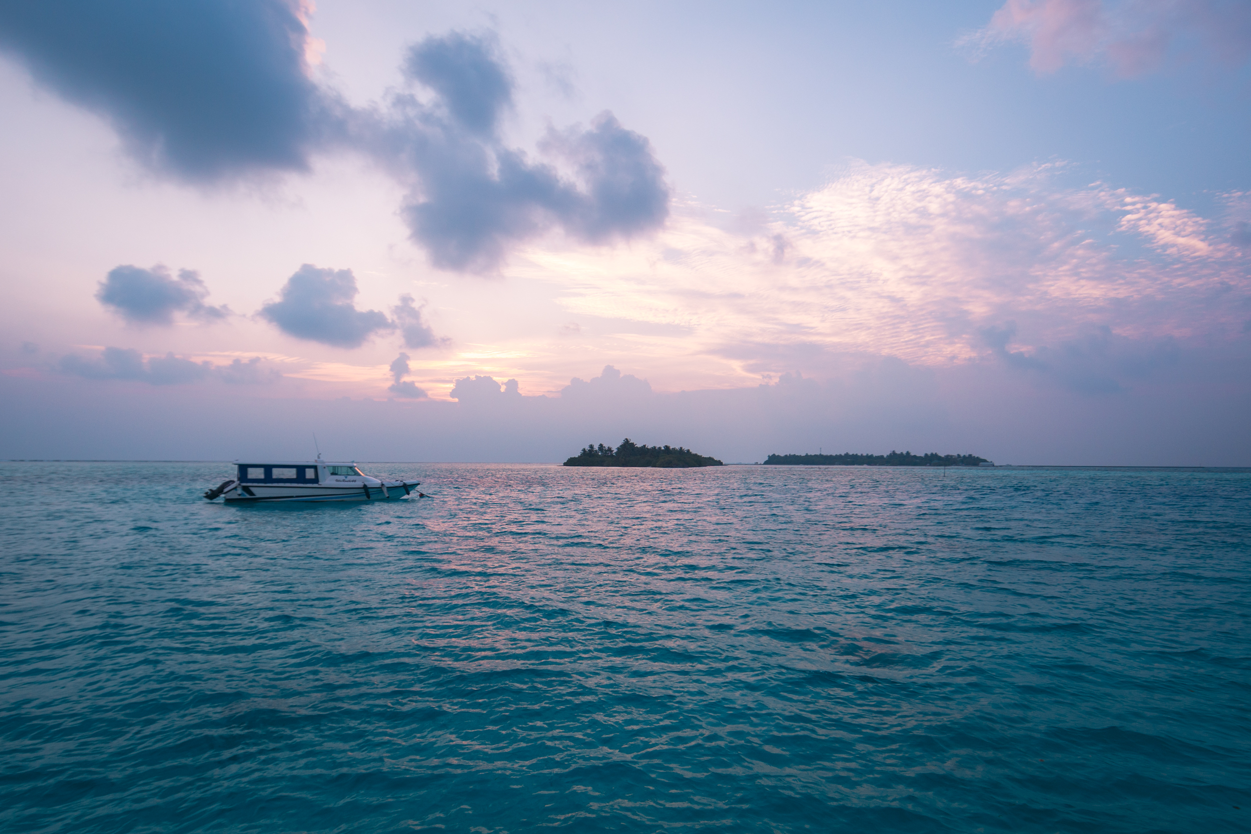 Boats in the Sunset