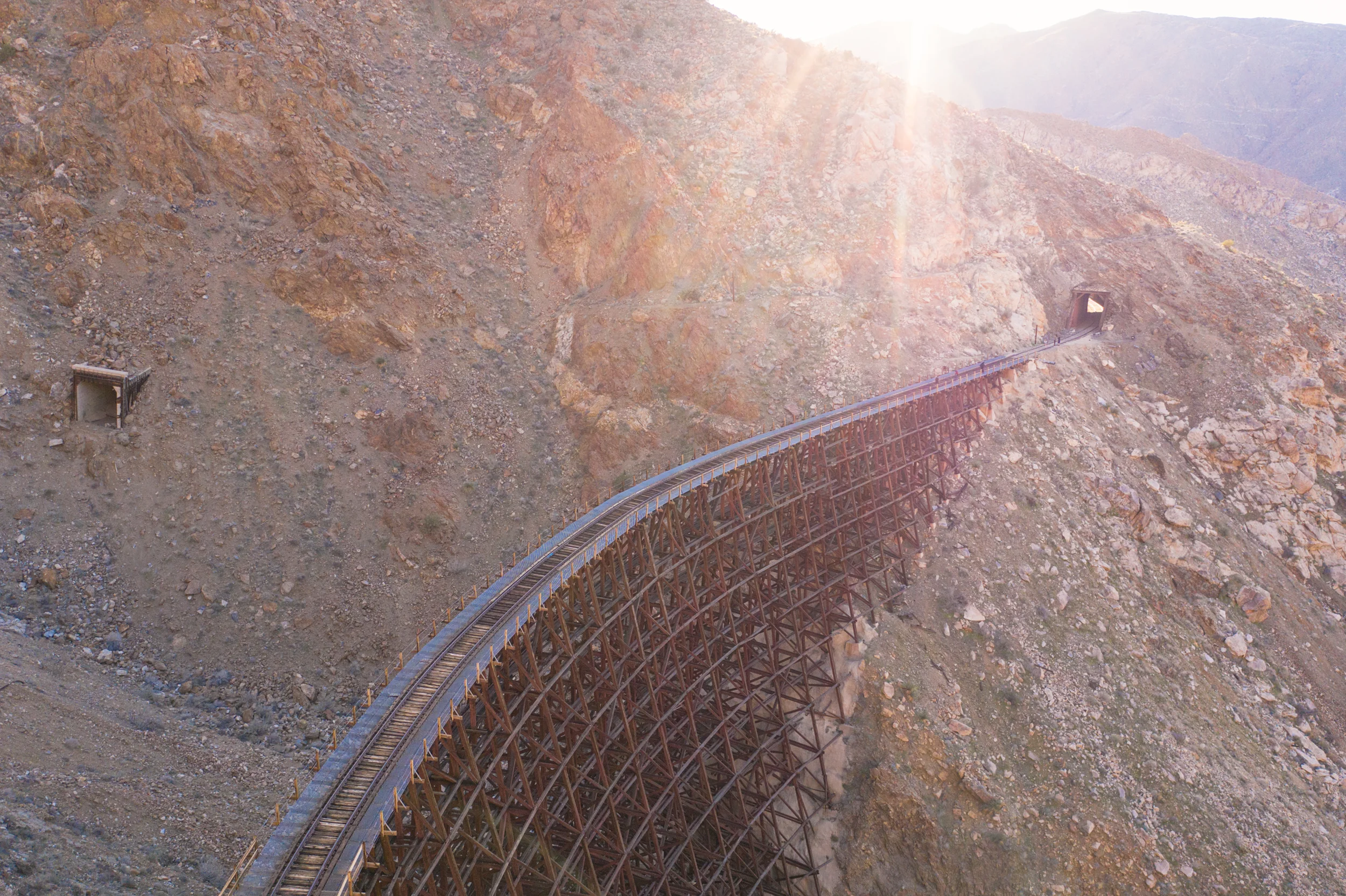 Hiking the World's Largest Wooden Trestle (Anza Borrego, CA)