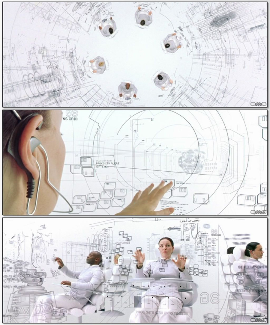 We looked at how other industries design their command centers: petrochemical plans, traffic dispatchers, and stock brokerages. We also spend a lot of time studying fictional interfaces such as this one from Matrix 2.