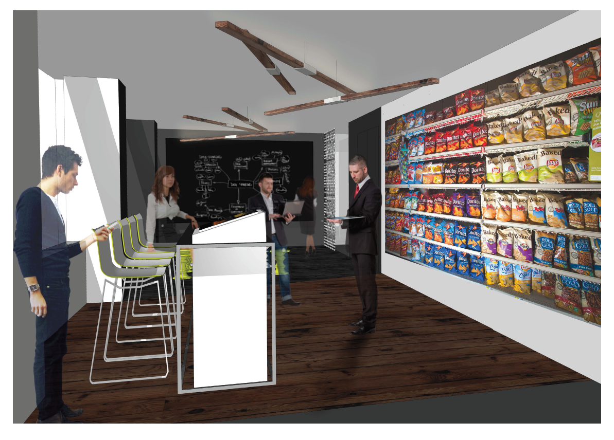 The architects took over to create the plan and final, detailed renderings.