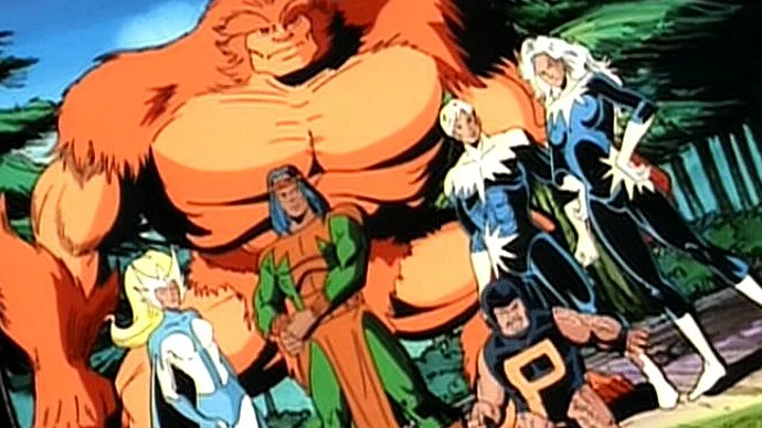 Alpha Flight making their animation debut.