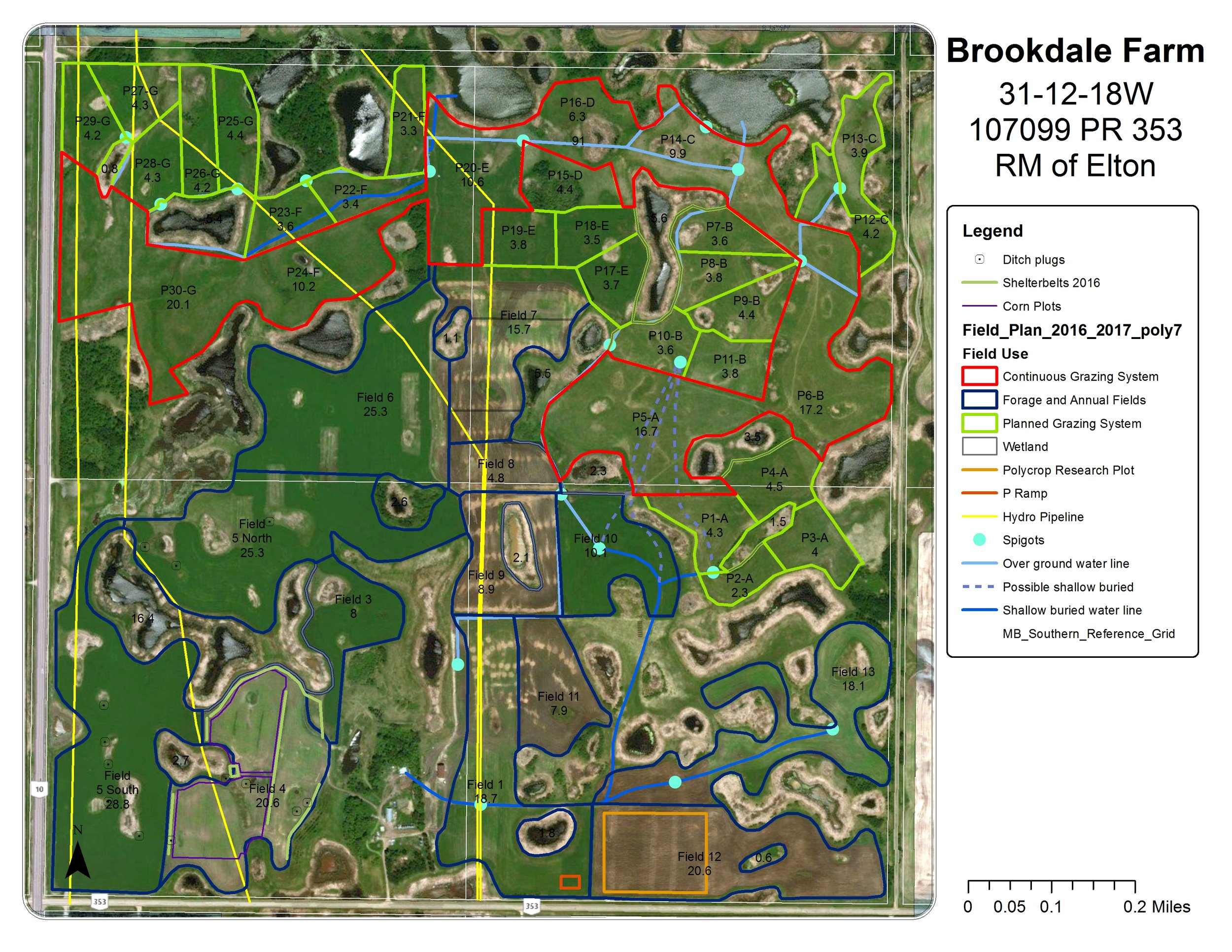 Brookdale Map