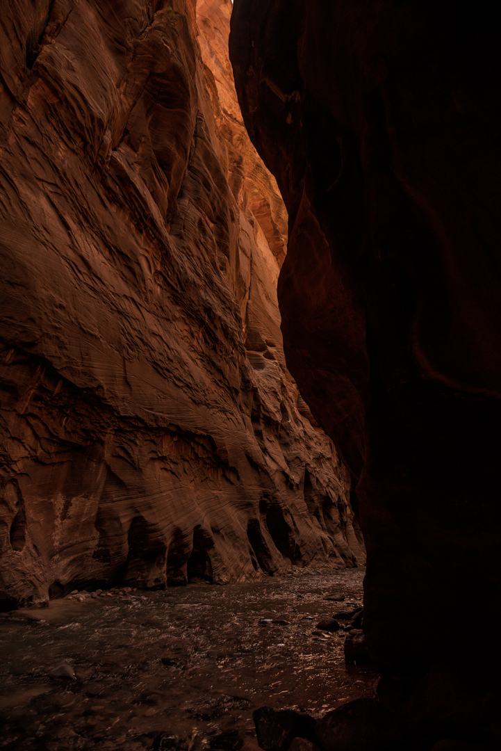 Pathway Through the Rock