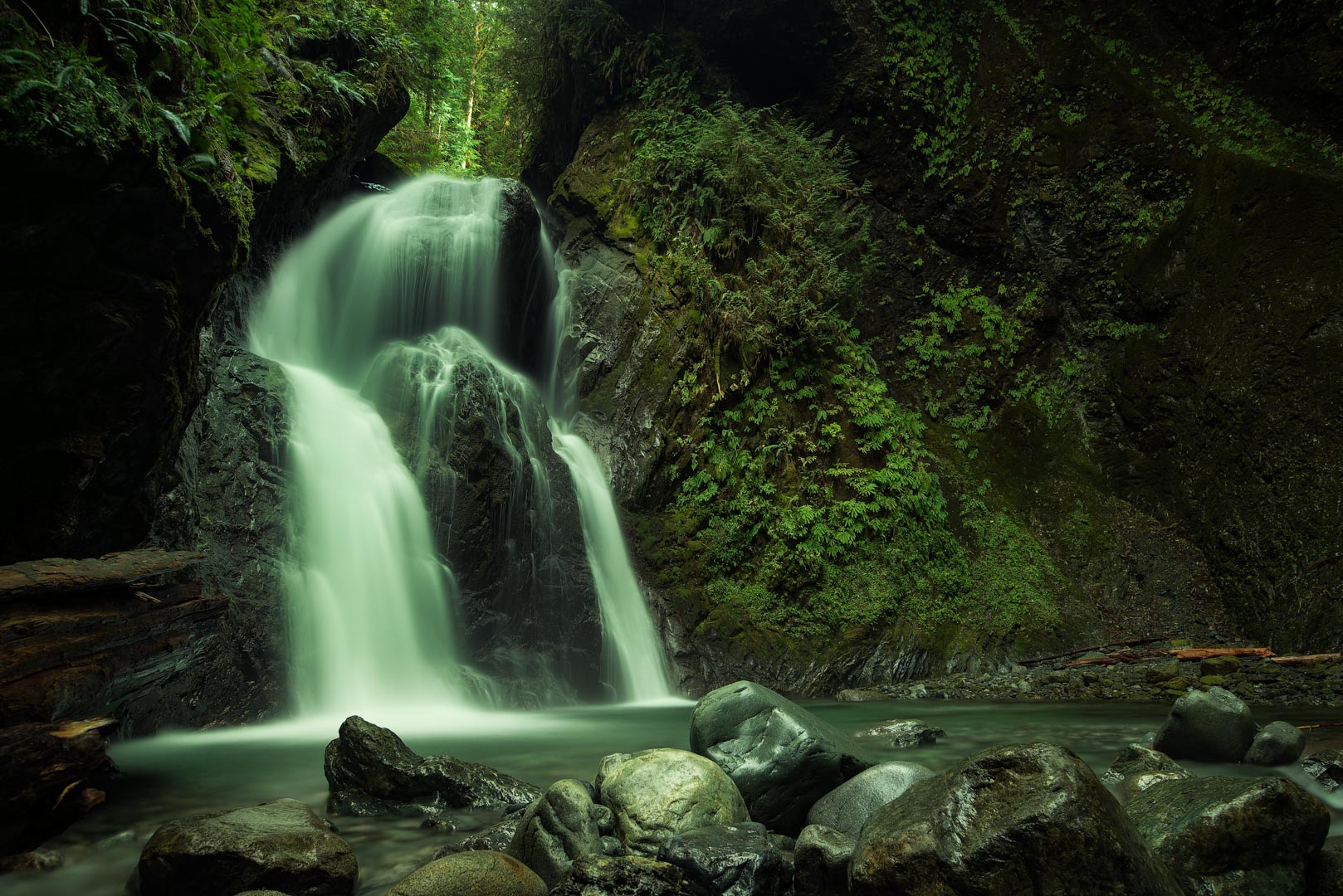 Misty waterfalls 