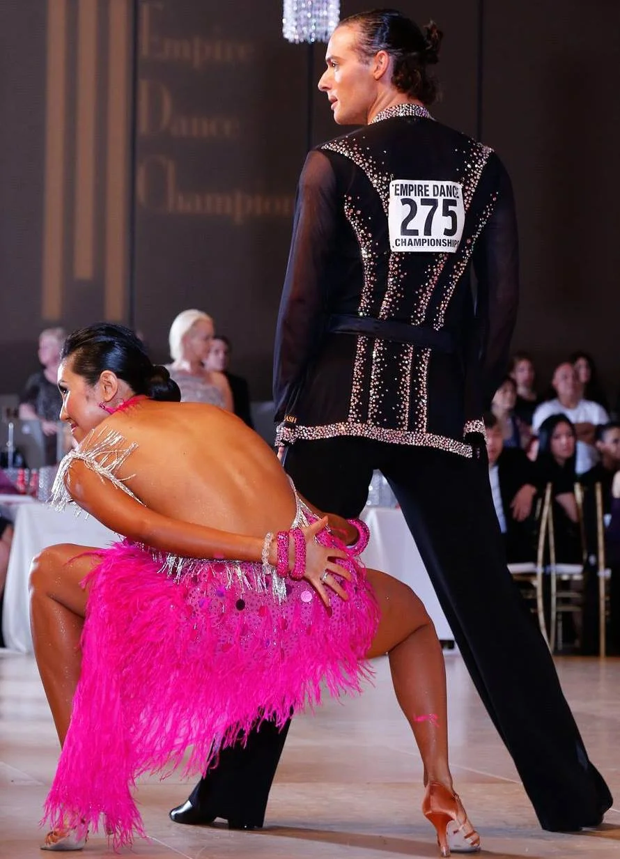  Brad in competition 