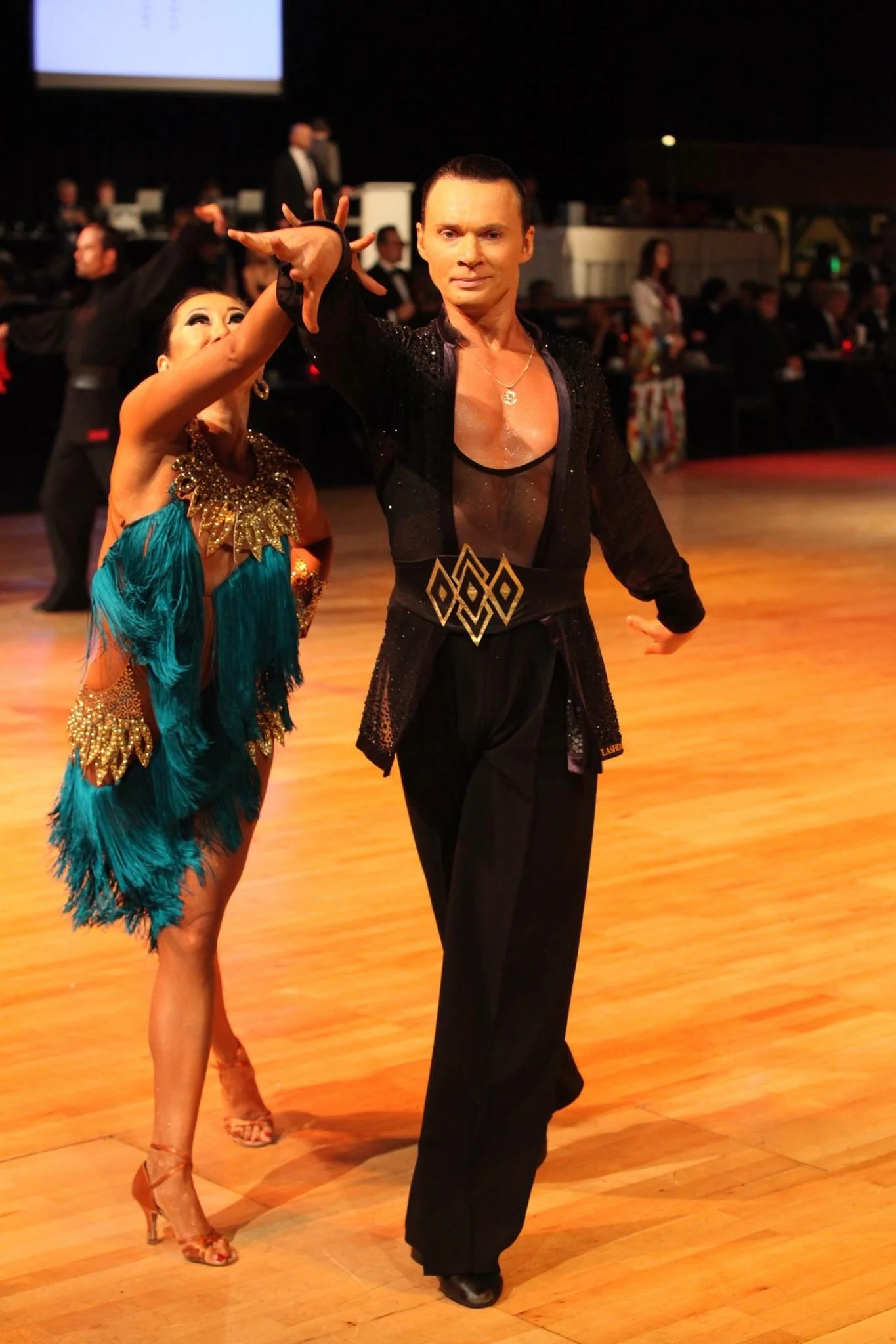  Andre' and Ching at Dutch Open 