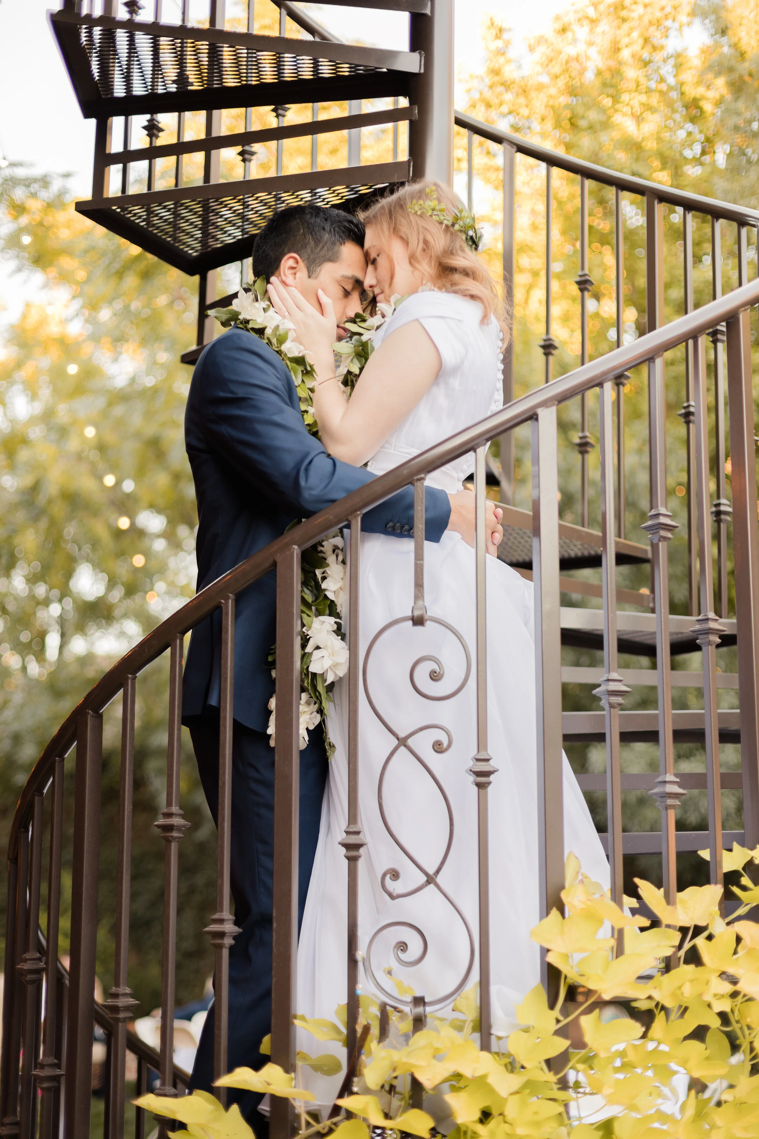 Stair Kiss
