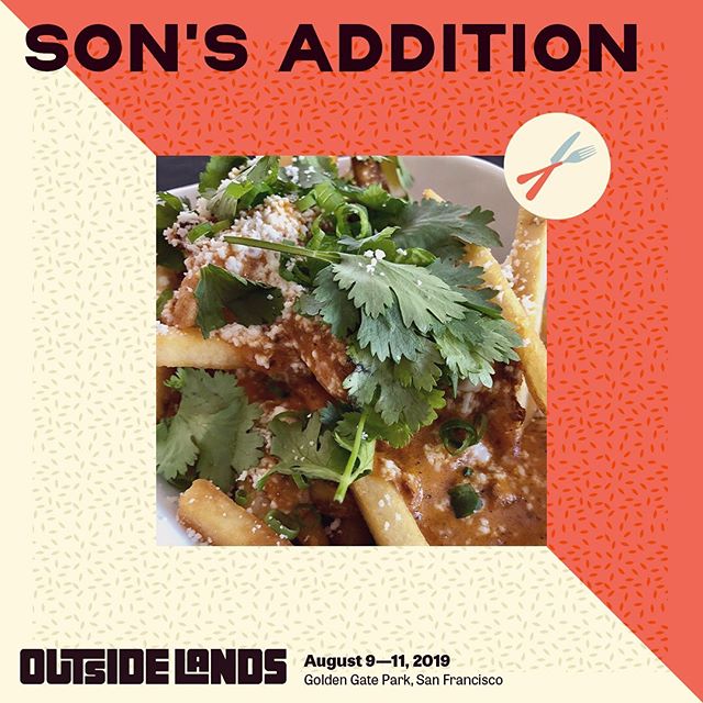 OUTSIDE LANDS GIVE AWAY!
Dirty Fries and Carnitas Banh Mis are back again at @outsidelands this year! To celebrate, we’re excited to announce we’re giving away TWO 3-day passes to our lucky followers! #olfood
Here are the rules:
1️⃣ ‘like’ this post
2️⃣ Follow @sonsaddition on IG or like us on Facebook
3️⃣ Share a photo of Son’s Addition
4️⃣ TAG FRIENDS in comments below
The last chance to enter is July 26th at 12pm.
.
.
.
.
#food #foodie #eeeeeats #eatersf #tablehopper #outsidelands2019 #sfchronicle #foodandwine #sfdining #missionsf #sonsaddition #contest #thrillist #sanfranciscofood #bayareafoodie #musicfestival #festivalfood #dirtyfries #infatuationsf #sfgate