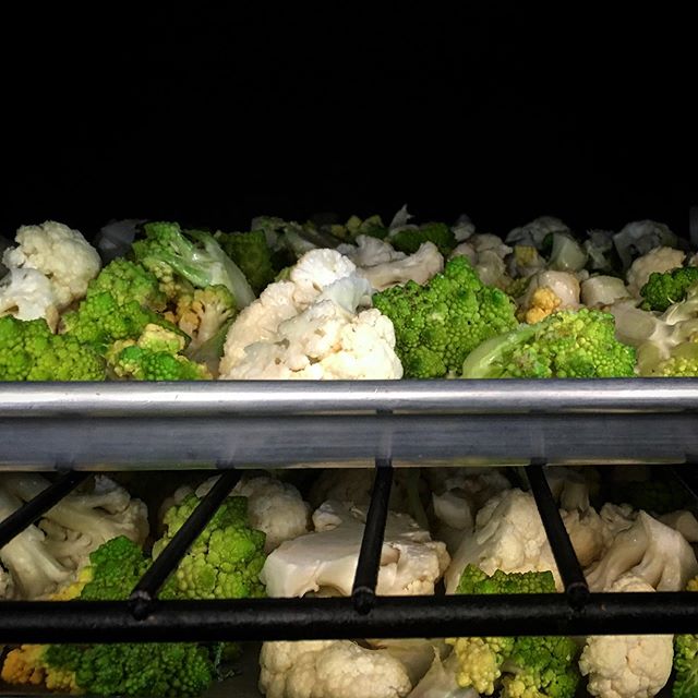 The start of our Charred Cauliflower dish. Come in and see what it’s like with our finishing touch: Dashi Aoli, Pickled Onions, and Soft Herbs.