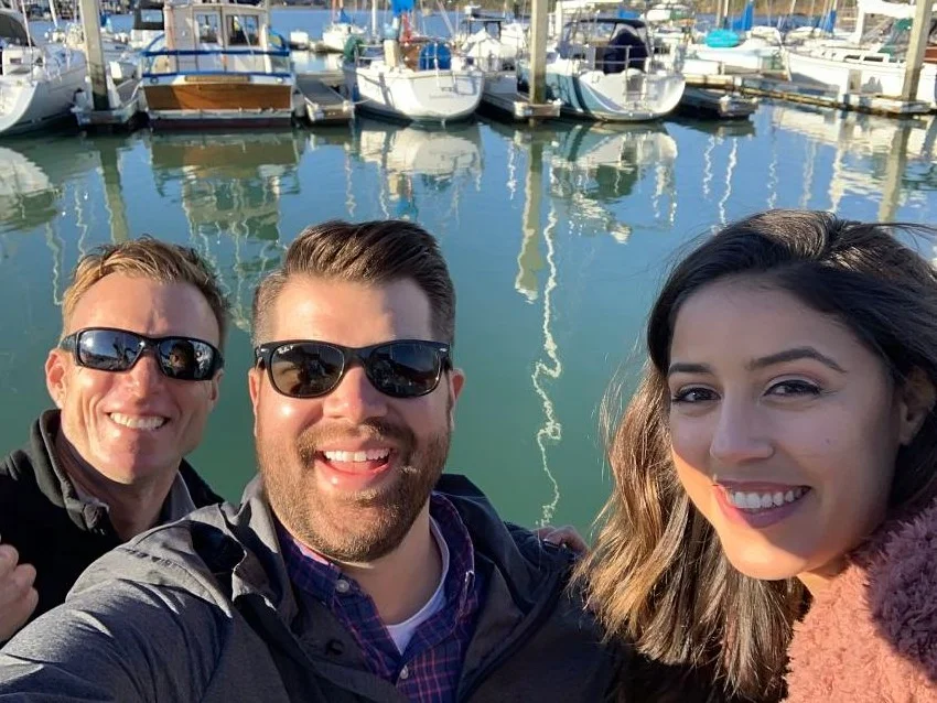 Sailboat Proposal_Happy Couple