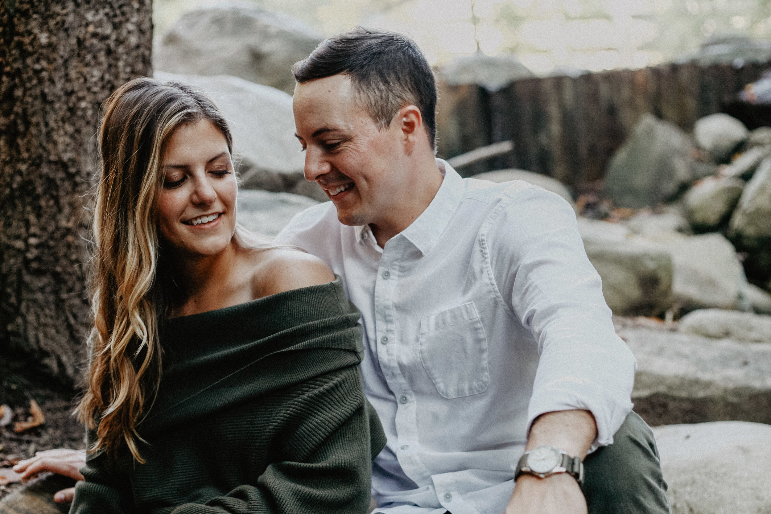 Indianapolis Engagement Holcomb Gardens