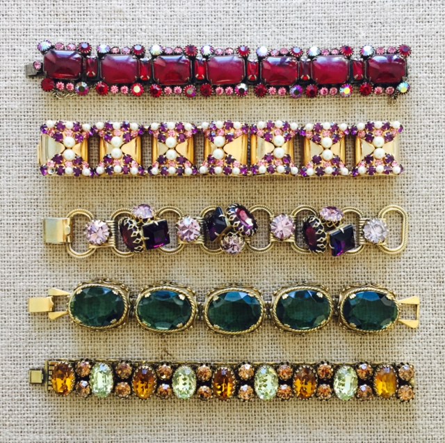 Vintage Bracelets from the 1950's & 60's