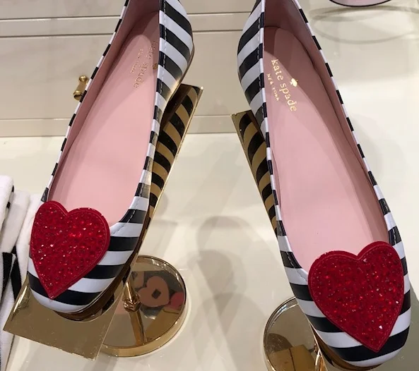 A little bit of red heart loving from Kate Spade