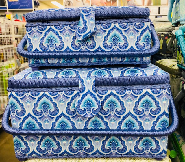A sewing basket can stay with you for a lifetime. What a lovely thought.