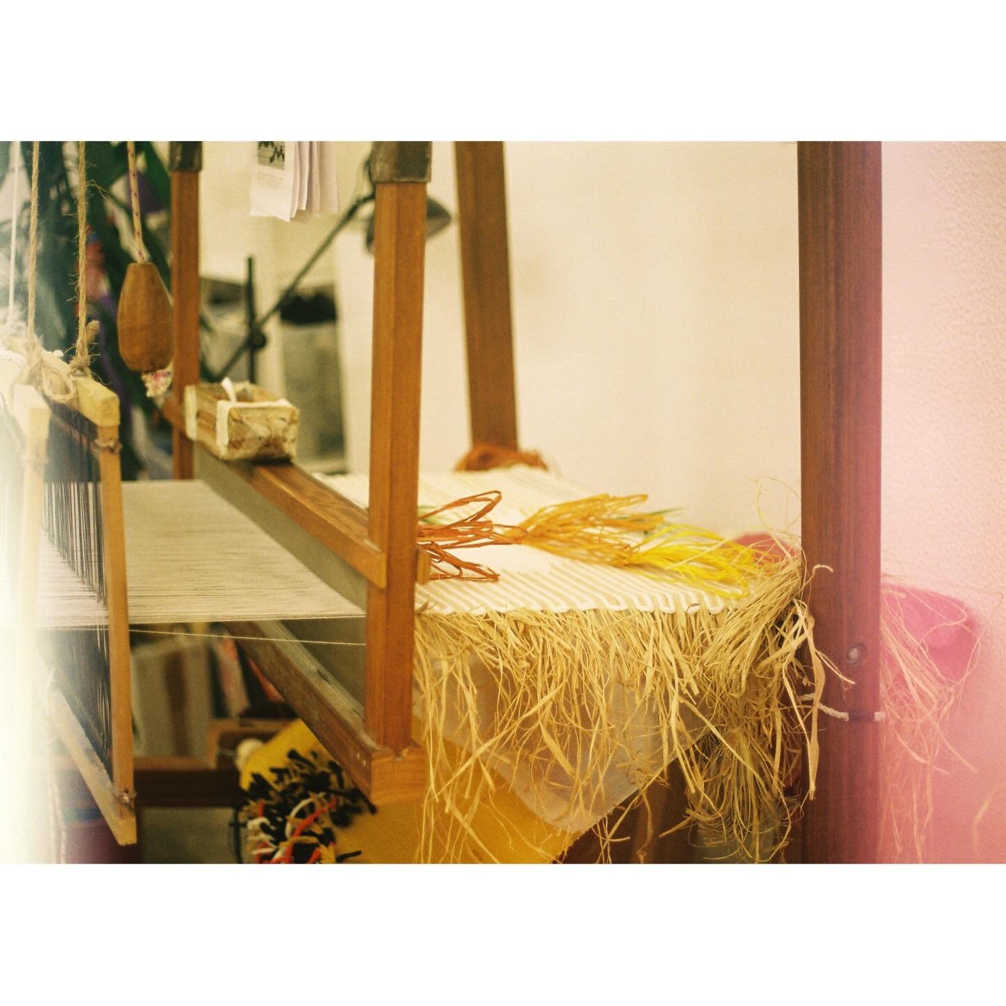 Plantscape is a woven rug inspired by the practice of plant hunting: observing, collecting and caring for local flora. The frist rug was crafted by weaving raffia and leaves gathered around Porto with cotton threads, turning natural discoveries into 