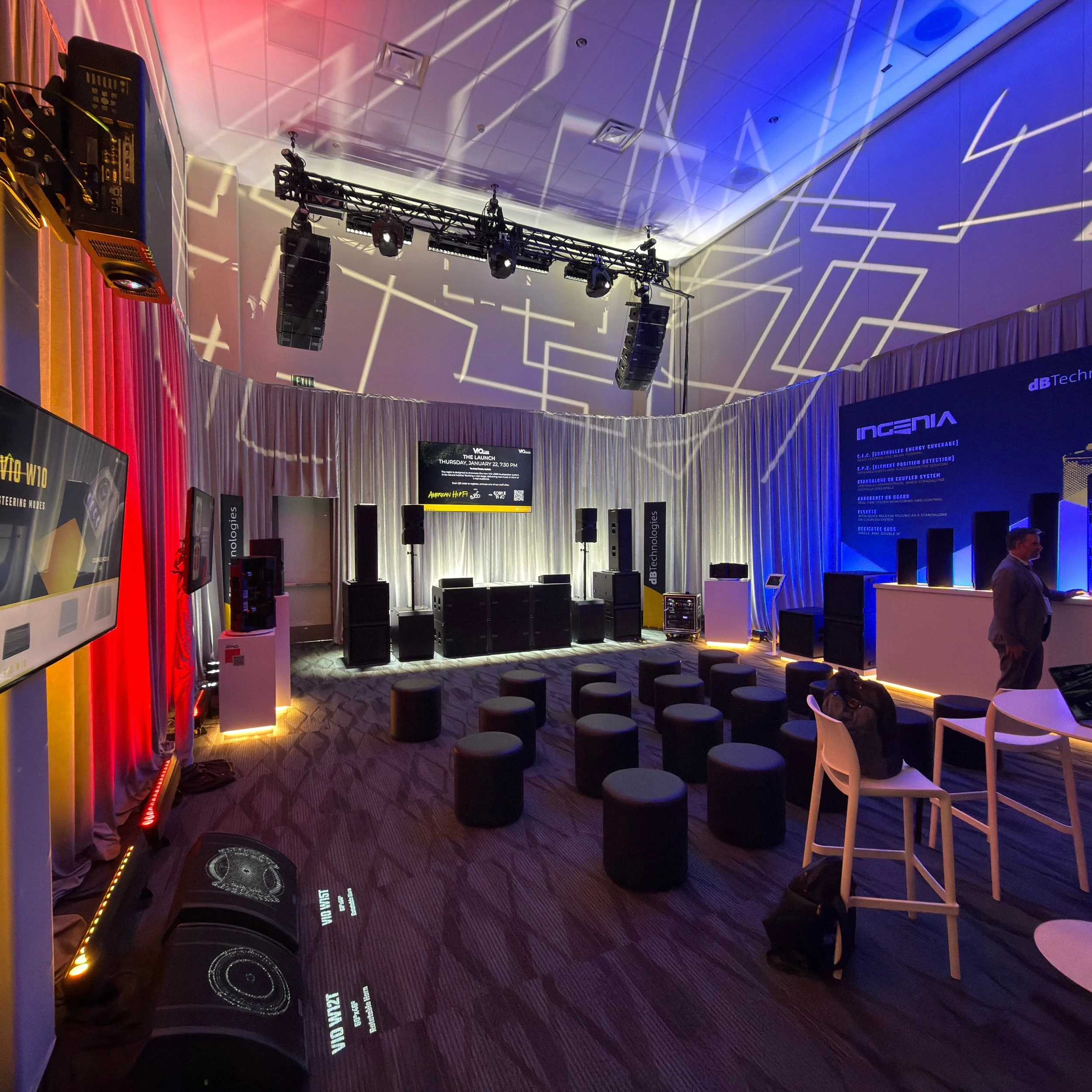 🔙 FROM THE ARCHIVES | NAMM 2026 🔊✨

Taking it back to NAMM 2026 and the dBTechnologies Demo Room!

San Diego Event Pros was proud to be part of the production as dBTechnologies officially unveiled the new VIO L1608. 🔊🔥

NAMM was the perfect place