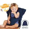 Micro Sun - 新型便攜式兒童餐椅套袋 (color : Blue or red)