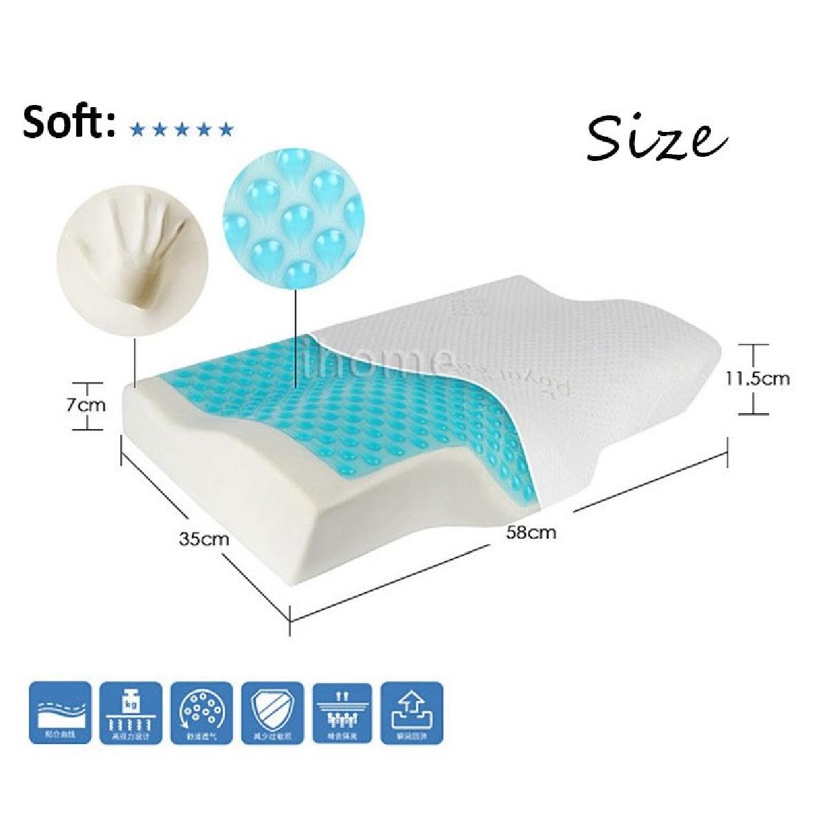 Micro Sun - 凝膠護頸椎記憶枕