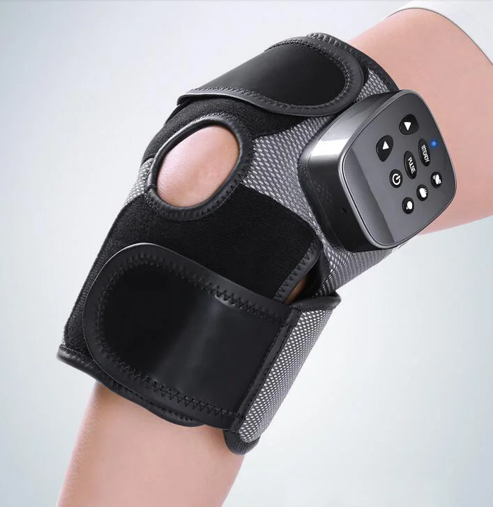 便攜式無線振動和加熱電動膝關節按摩器（最新設計）