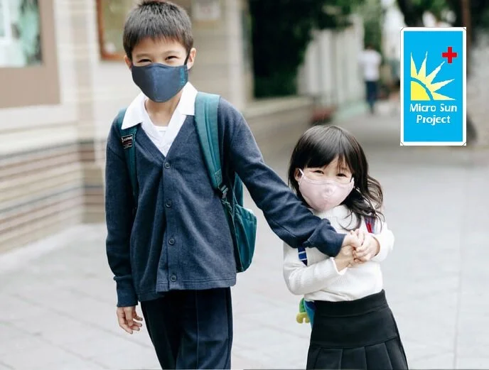 兒童(5-15歲)銀離子口罩(消毒滅菌功能, 可清洗）