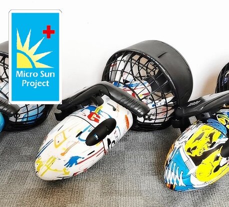 潛水水下推進器(white pattern)