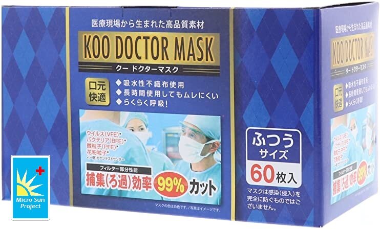KOO醫生口罩(Japan Brand) 60pcs
