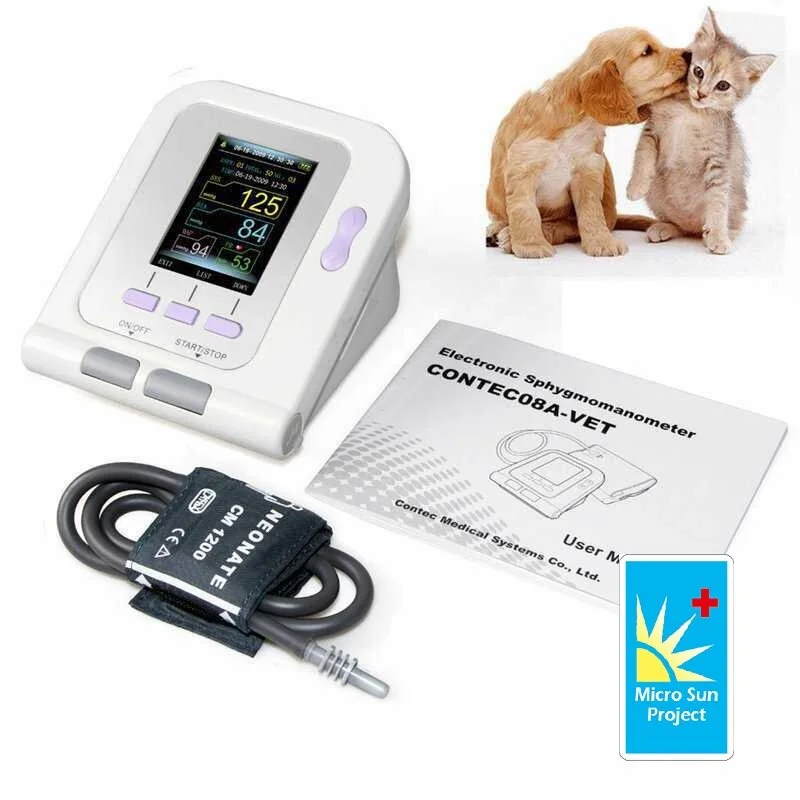 犬用品 ペット用自動血圧計 CONTEC08-VET Sサイズ新品カフ付き