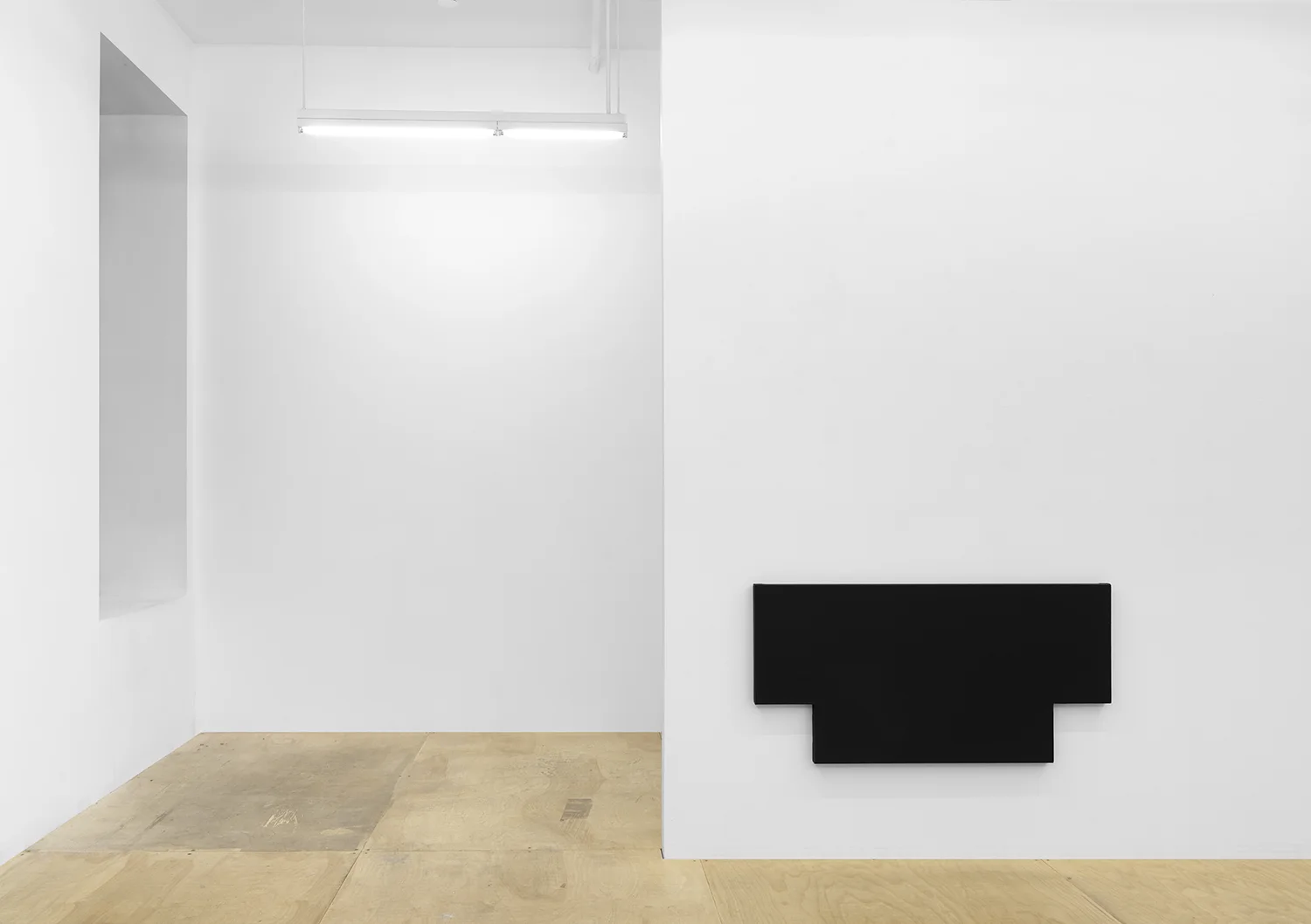 Joshua Evan, Shielding Monochrome #6 , EMF shielding paint on canvas, 2017, courtesy ASHES/ASHES