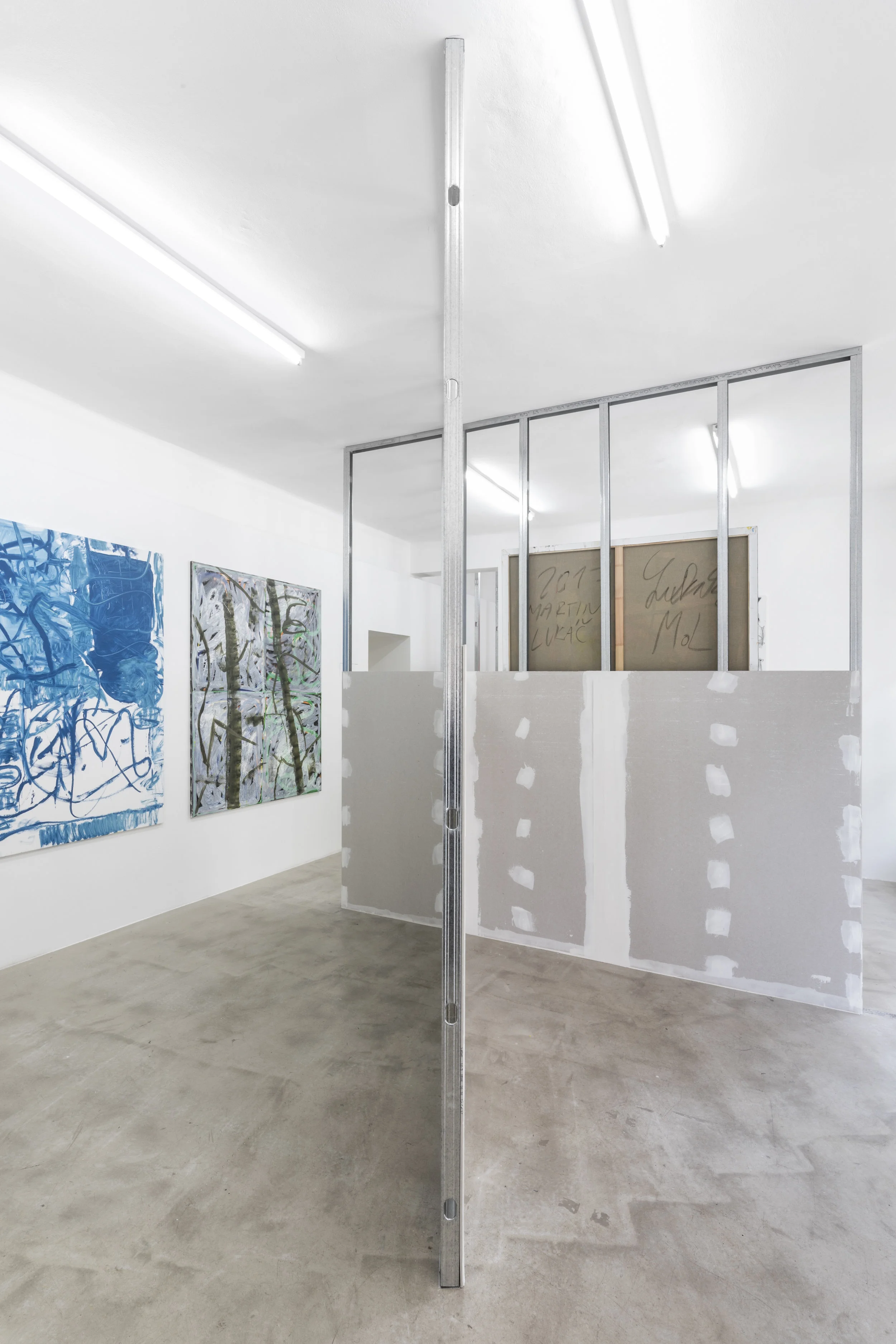 Martin Lukáč and Anu Vahtra at Lucie Drdova Gallery curated by Piotr Sikora