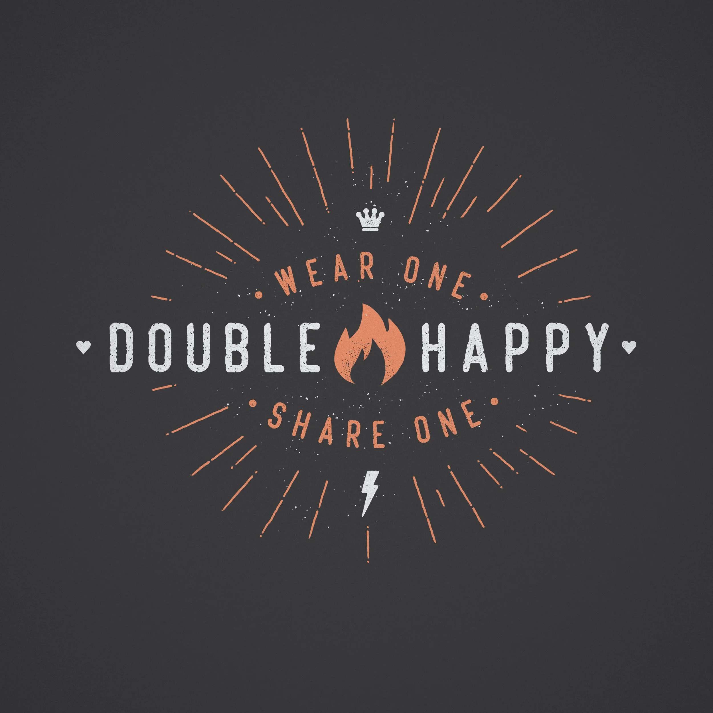 Double Happy : Double Up - Two hoodies go to kids in need. 