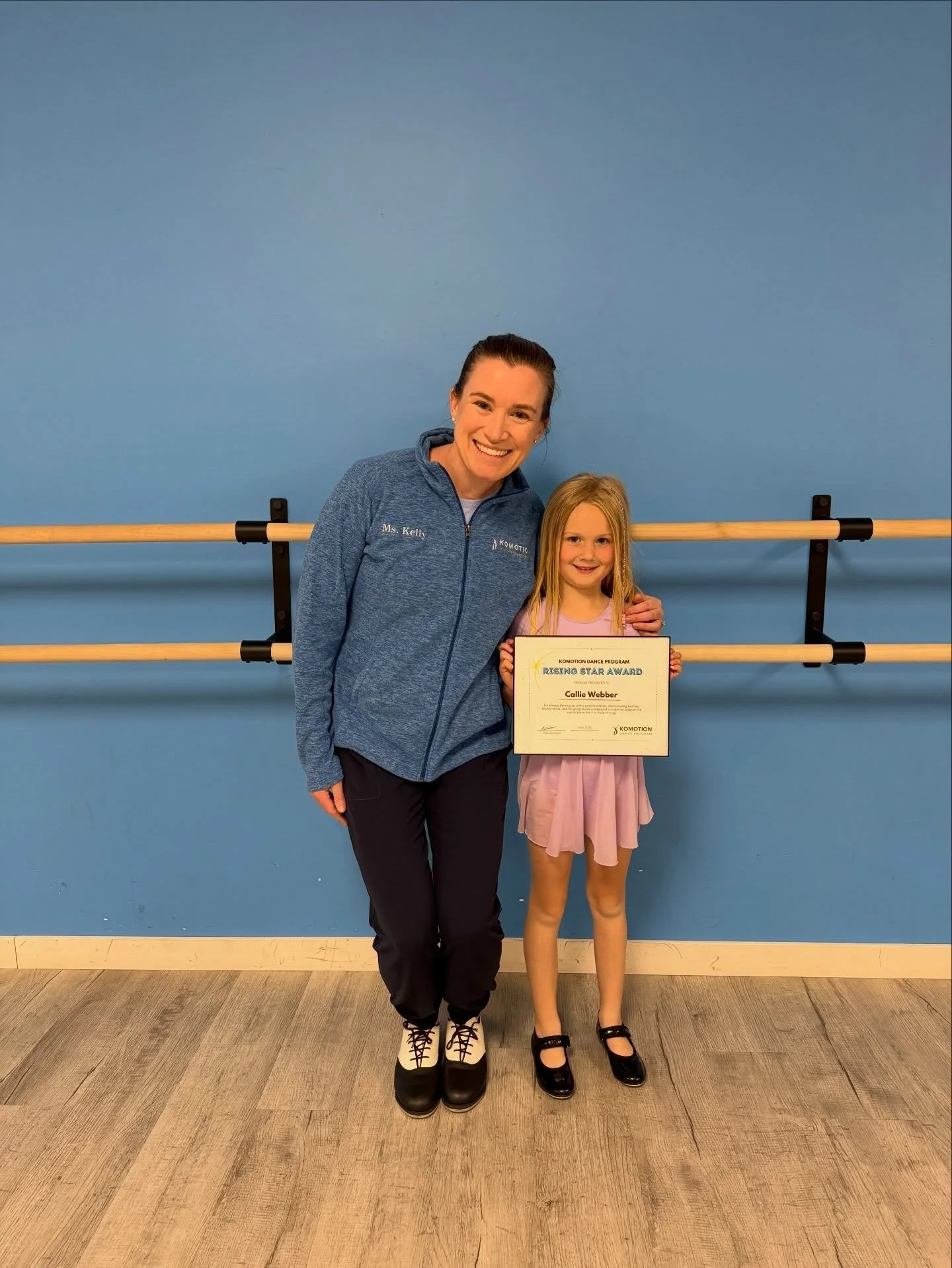 Congratulations to our Rising Star Award winners ⭐️

The Rising Star Award is given to one dancer in each level who consistently shows up with a positive attitude, demonstrates kindness toward others, and goes above and beyond to make our program a s